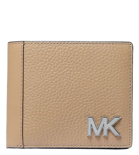 michael kors mens bryant leather l-fold wallet|Michael Kors bifold wallet women's.